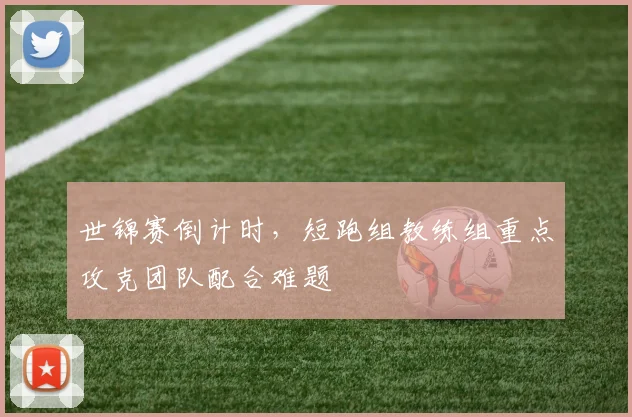 世锦赛倒计时，短跑组教练组重点攻克团队配合难题
